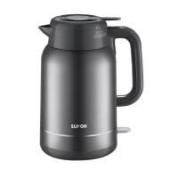 苏泊尔SUPOR智能电水壶SW-15S05ZK雅黑款1.5L大容量底盘加热保温设计2.8kg耐用
