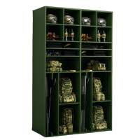 义尊 物品存放柜 军绿色(双) 台