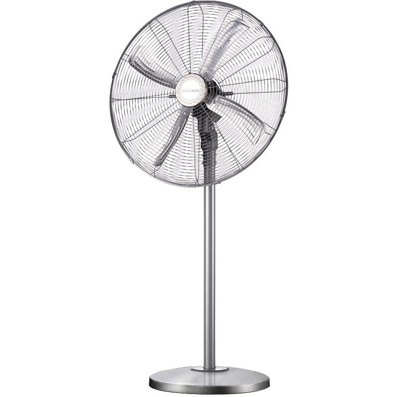 奥克斯工业电风扇强力落地扇商用家用大风力 18英寸四档机械五叶定时