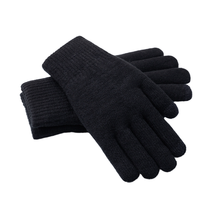 雅霖服 纯色针织防寒手套YLF-FHST81511 双