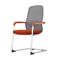 悦兴诚培训椅 网面把