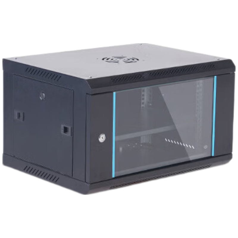 锦北网络机柜机房服务器机柜监控机柜玻璃门机柜9U TB款600*450*500