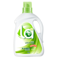 la妈妈壹选洗衣液2kg天然植皂皂液快洁易漂洁净柔顺 4斤瓶装