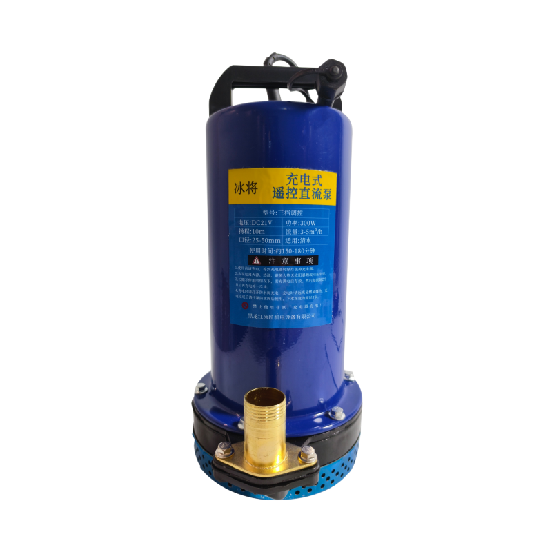 冰将 遥控充电式潜水泵 小型抽水泵 三档调速 台