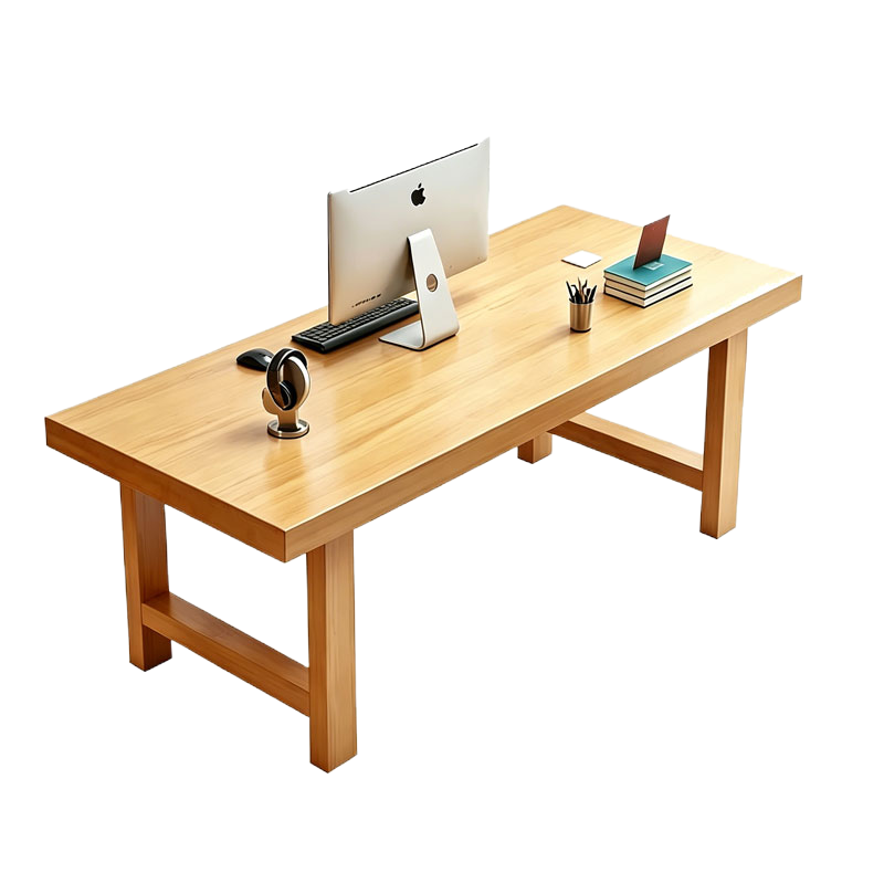 晨以橙 全实木办公桌书桌 120*60*75cm 张