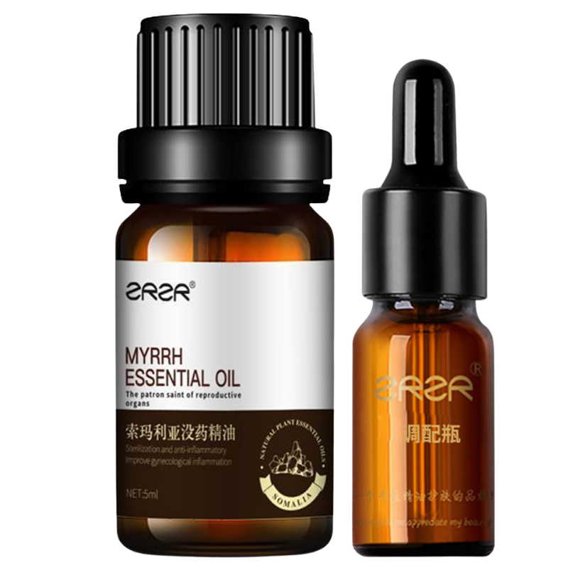 ZRZR索马利亚没药单方精油5ml面部单方精油K菌K炎可滋润干裂冻疮皮肤