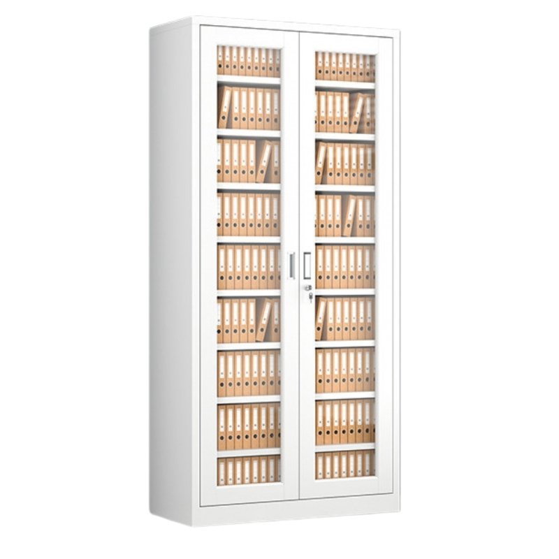 乐琪艺玻璃柜九层台