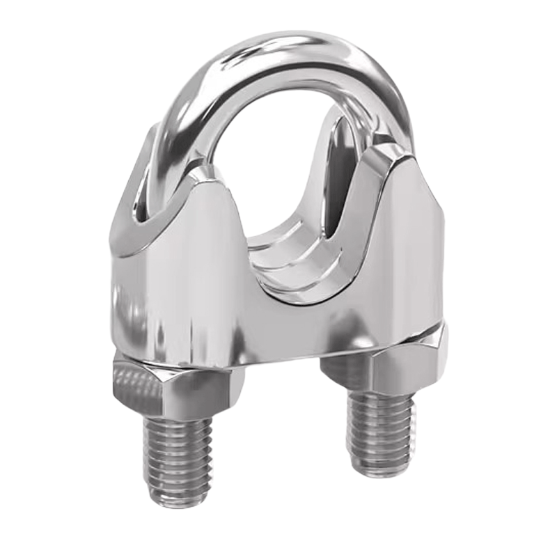 华夏京铁城 不锈钢钢丝绳卡子 卡扣 M8 个