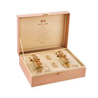 [对开礼盒]今世缘国缘对开礼盒装双瓶 幽雅醇厚纯粮白酒浓香型白酒酒水今世缘礼盒500ml*2