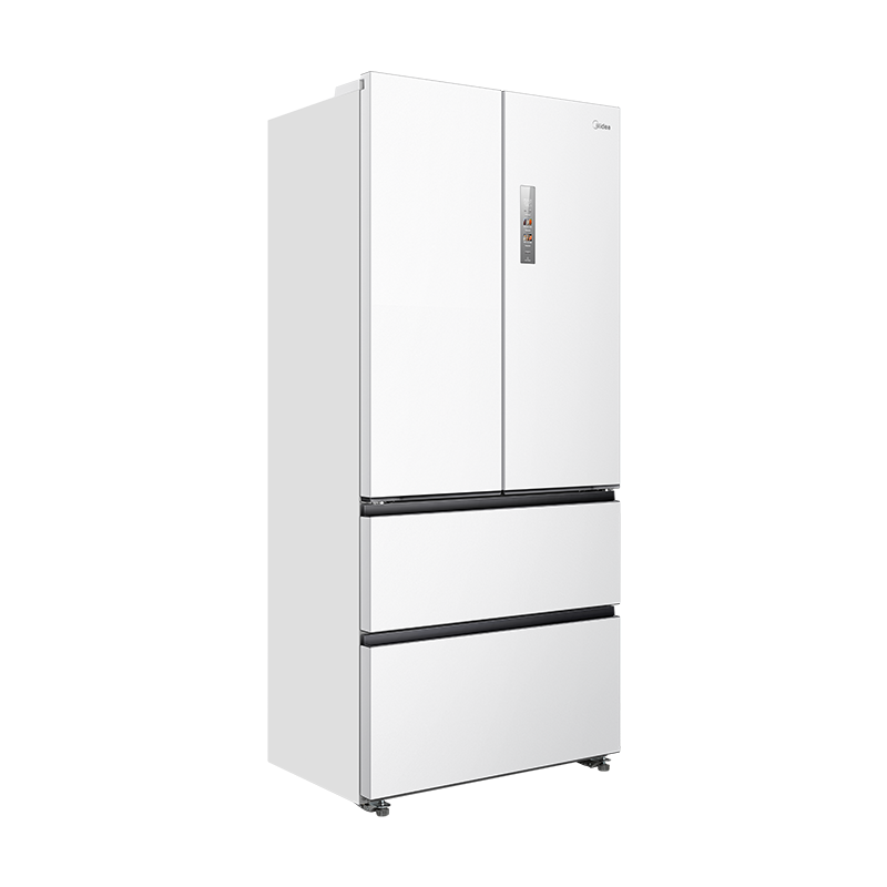 美的(Midea)家用电冰箱 520升多门双变频一级能效净味抗菌干湿分储冰箱BCD-520WUFPZM(E)海贝白