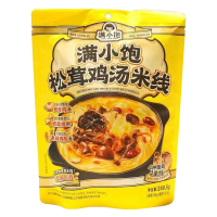 满小饱松茸鸡汤米线240.5g/袋*6 国产美味 满足你的味蕾享受