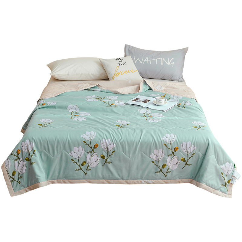 雅鹿 A类水洗双层纱抗菌被