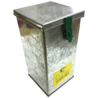 有成鑫 火炬存放盒铁皮箱铁皮盒 120*120*245mm 个