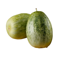 [鲜贝达]山东潍坊星甜金冠甜瓜4.5斤装