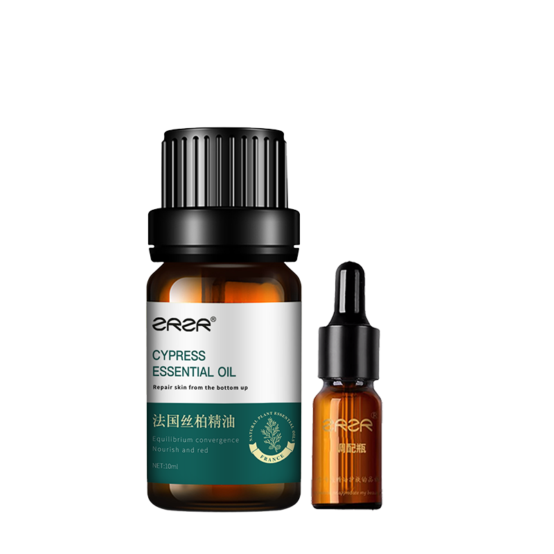 ZRZR法国丝柏精油10ml单方精油以油养肤脸部护肤细腻毛孔弹润精华油