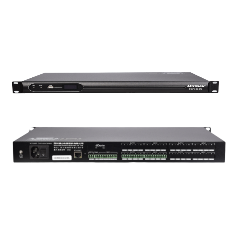 湖山 数字音频处理器 TDP0404R 台