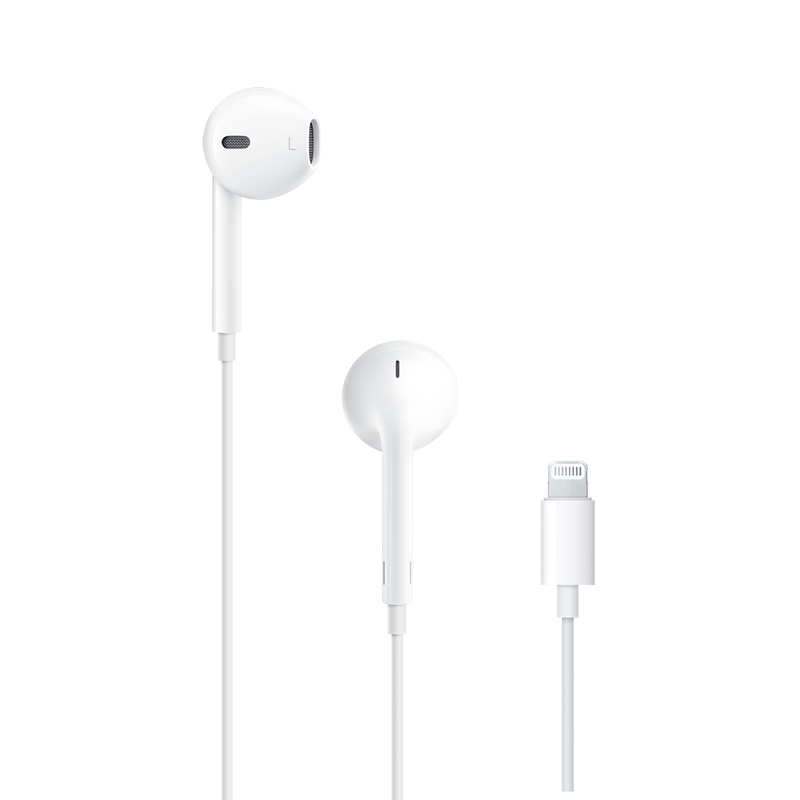 Apple EarPods 闪电接口 有线耳机 线控原装耳机