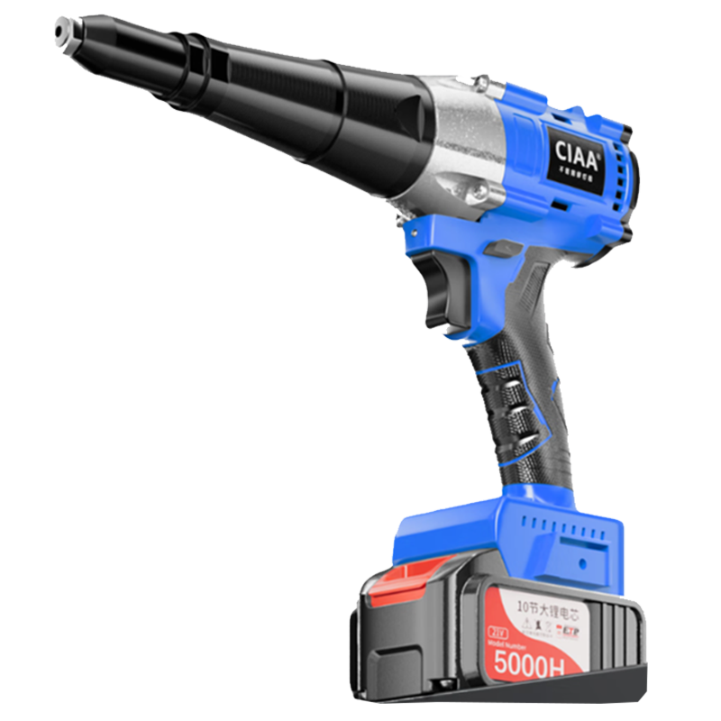 CIAA德国电动铆钉枪拉铆枪锂电全自动不锈钢钉充电式螺母枪拉钉枪