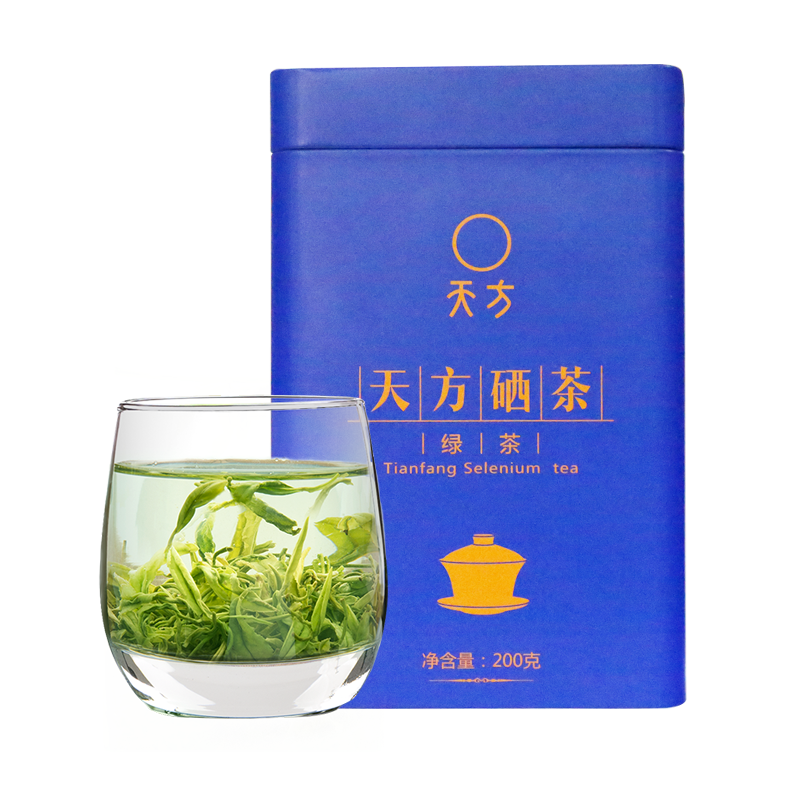 [中华特色]池州馆 2026年新茶春茶安徽天方茶叶200g特级II硒茶绿茶明前高山烘青绿茶绿色食品石台硒茶华东