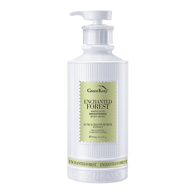 绿色溪谷绿野仙踪氨基酸亮肤沐浴露 持久留香清洁洗澡补水滋润沐浴液男女士