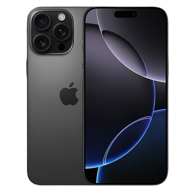 [美版有锁机]Apple/苹果 iPhone 16 Pro max 256GB 黑色钛金属 新款5G手机 原装正品