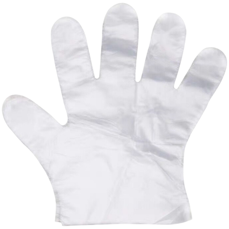 岱润 手套 一次性PE100只 包