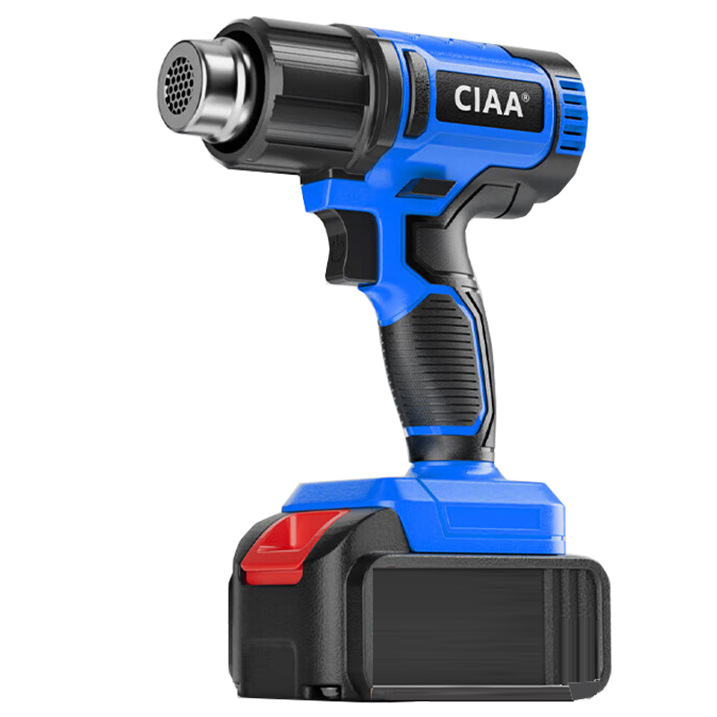 CIAA德国调温调速充电式热风枪小型锂电热风机大功率烤枪便携无线