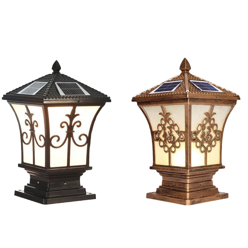 亮思能 太阳能庭院柱头灯 柱子灯 柱头灯 围墙灯 LSN-ZEK 个