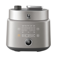 康巴赫纯钛电压力锅智能料理锅0氟涂层5L+康巴赫不粘炒锅套装