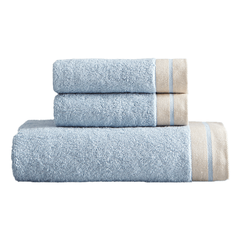 弗切尔珀榕 巴黎春天简约毛浴巾三件套