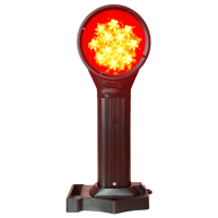 荣乾聚 红闪双面灯 LED磁吸警示灯 SW2160 台 伸缩款