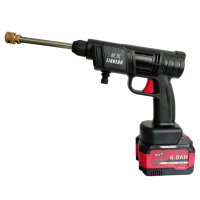 联岚锂电高压水枪清洗机6.0AH两电一充套