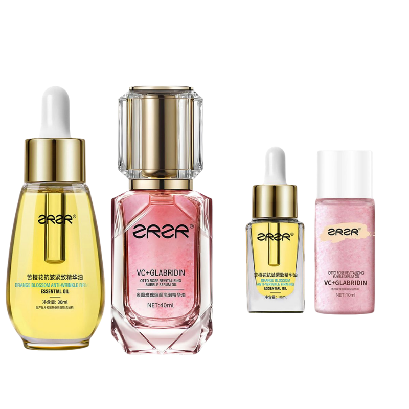 ZRZR苦橙花抗皱紧致精华油30ml奥图玫瑰焕颜泡泡精华油40ml以油养肤