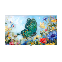 TCL艺术壁纸电视98T6M 98英寸 4.45cm平板薄 轻盈家居美学 QD-Mini LED 全通道360Hz超高刷