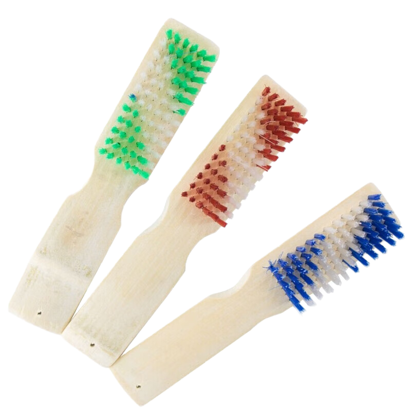 晨以橙 工业长柄清洁竹刷子 颜色随机发 把