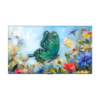 TCL艺术壁纸电视65T6M 65英寸 3.99cm平板薄 轻盈家居美学 QD-Mini LED 全通道360Hz超高刷