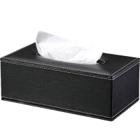 老房太太 抽纸盒纸巾盒 25*14*9.5cm 皮质皮革 收纳盒 餐巾纸盒 F59/个