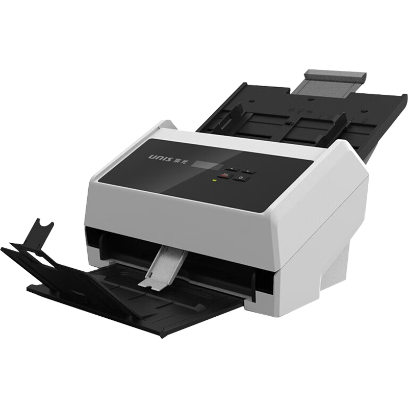 紫光(UNIS)F6565 馈纸扫描仪 A4幅面自动进纸高速双面彩色扫描仪 支持国产系统