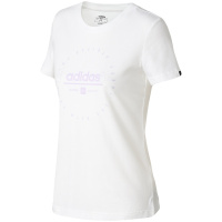 阿迪达斯女服短袖T恤运动型格跑步健身运动服FM6149