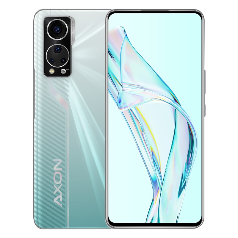 中兴Axon 30全新一代屏下摄像手机 AMOLED 120HZ屏 12GB+256GB 青莹骁龙870 55W快充A30屏下游戏双5G手机