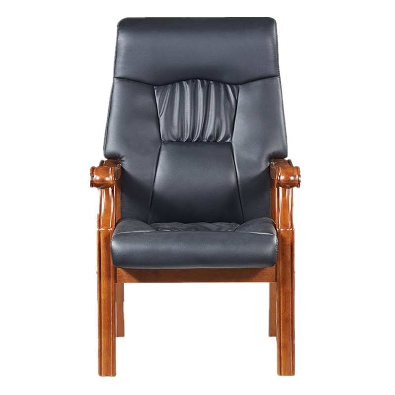 实木四脚会议椅