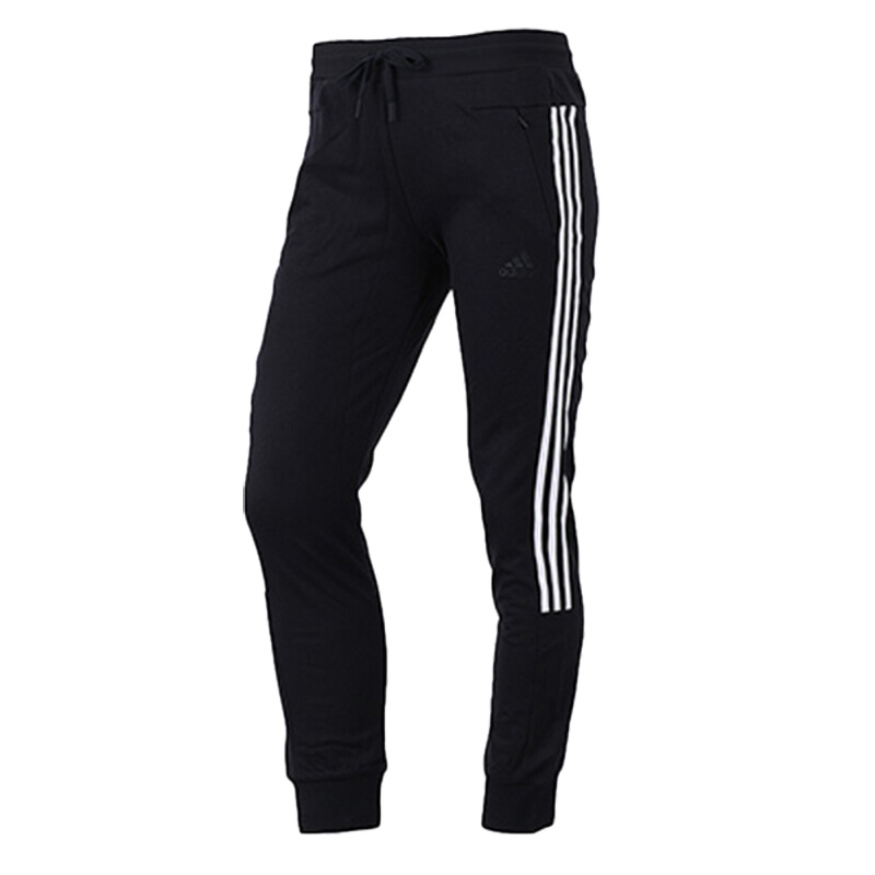 阿迪达斯（adidas）女款运动休闲修身显瘦收口卫裤针织长裤CX5174