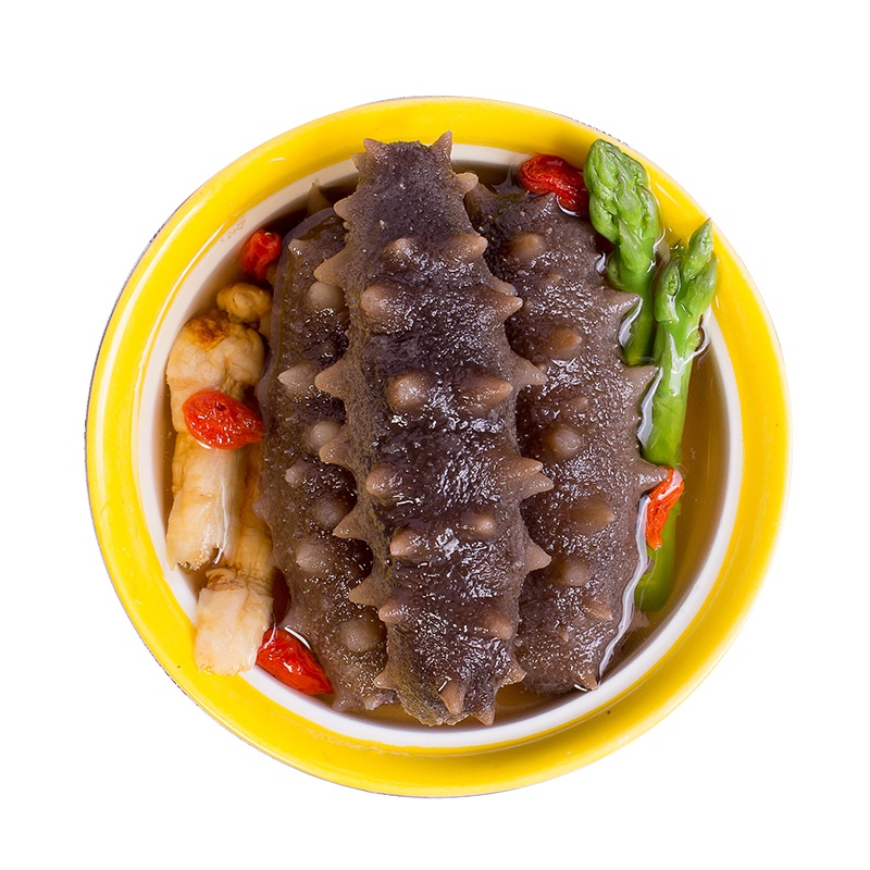 獐子岛 大连冷冻即食海参500g 8-10头 盒装 辽参刺身