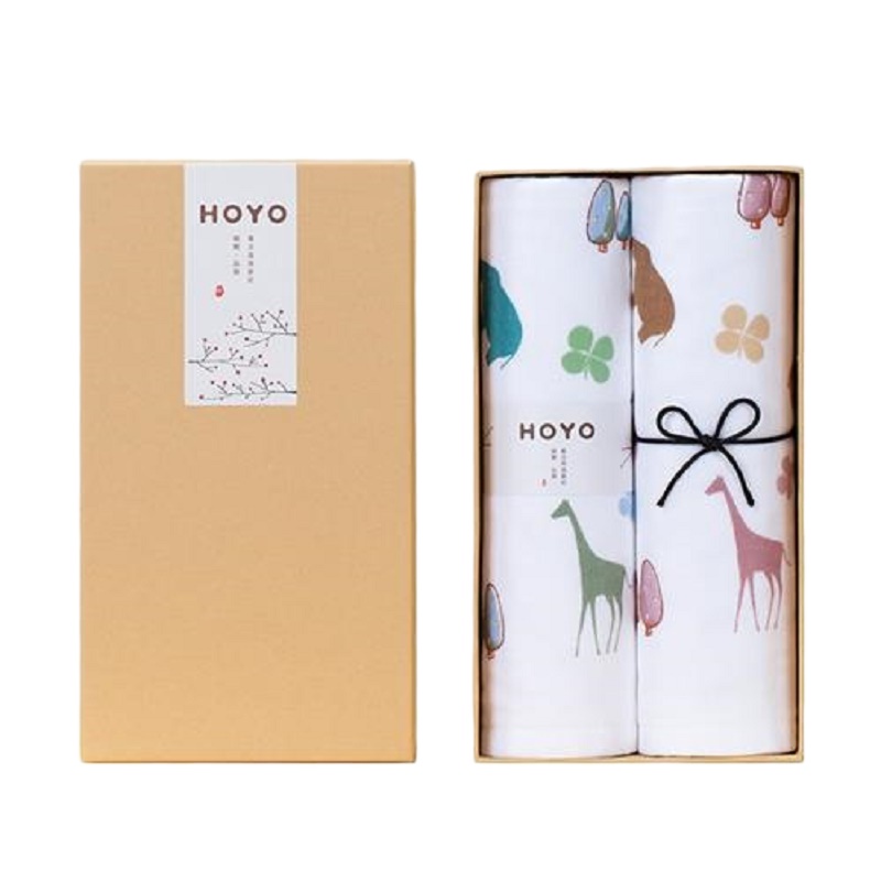 HOYO 布艺河马毛巾家用吸水2条/礼盒装7357