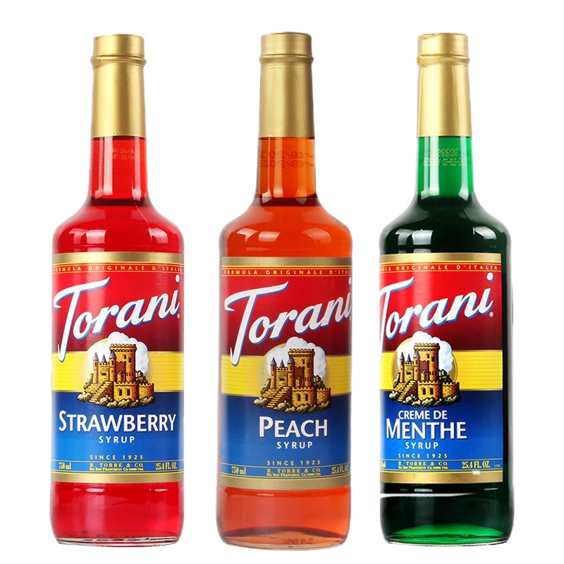 Torani蓝柑口味糖浆 750ml