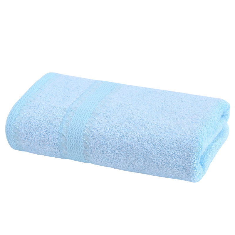 竹之锦 毛巾家纺 竹纤维纯色吸水柔软至简儿童毛巾 55g/条 27×50cm