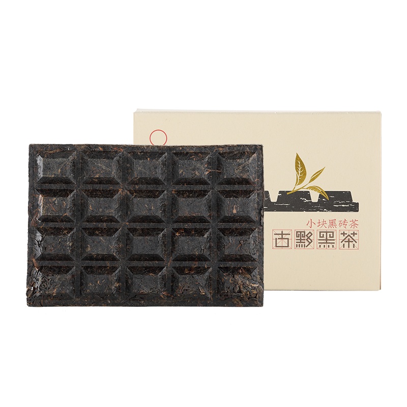 安徽古黟黑茶160g小块黑砖茶