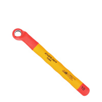 力易得(ENDURA) 双色VDE绝缘梅花扳手 电工扳手 15mm E2969