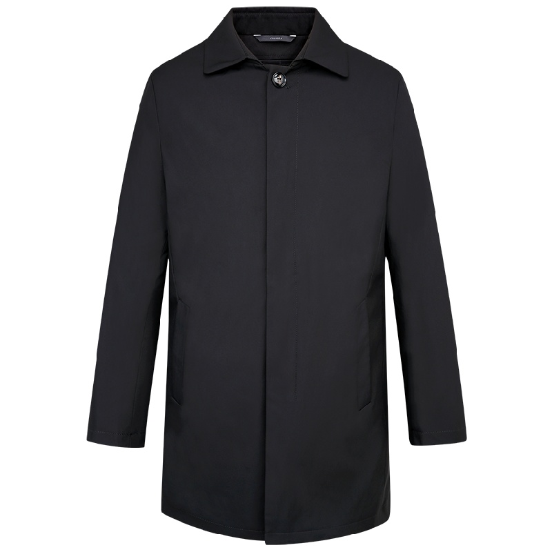 HODO红豆男装 男士风衣 秋冬季商务简约舒适有型可脱卸加厚内胆风衣男外套