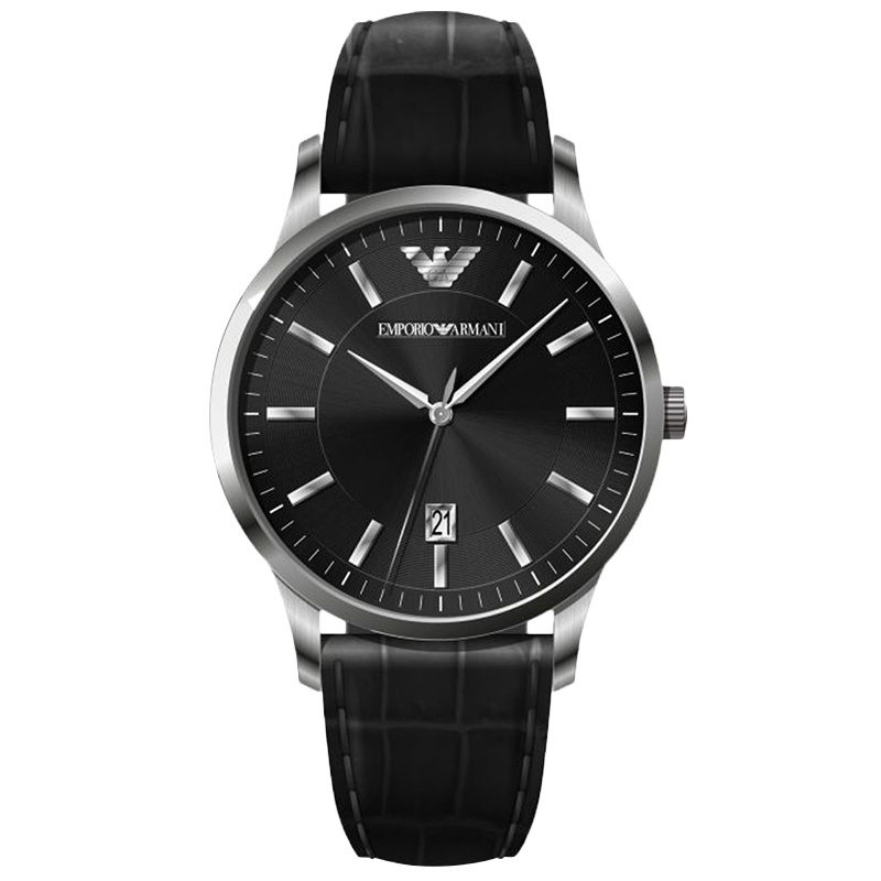 阿玛尼(EMPORIO ARMANI)手表 时尚商务男士石英表